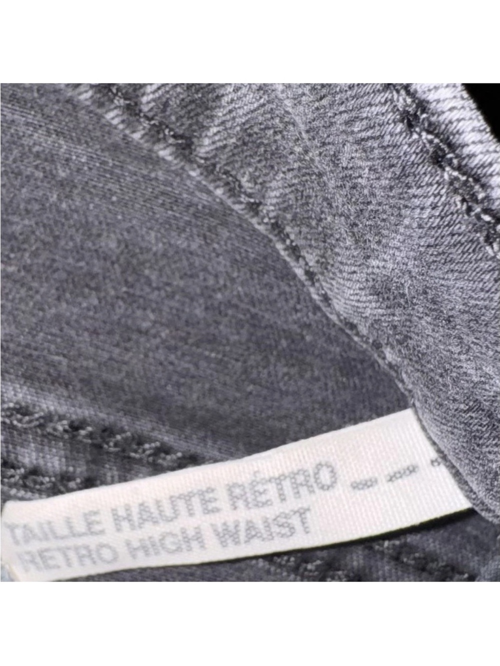 Garage Distressed Grey Skinny Women's Jeans Sz 01 - Picture 5 of 12